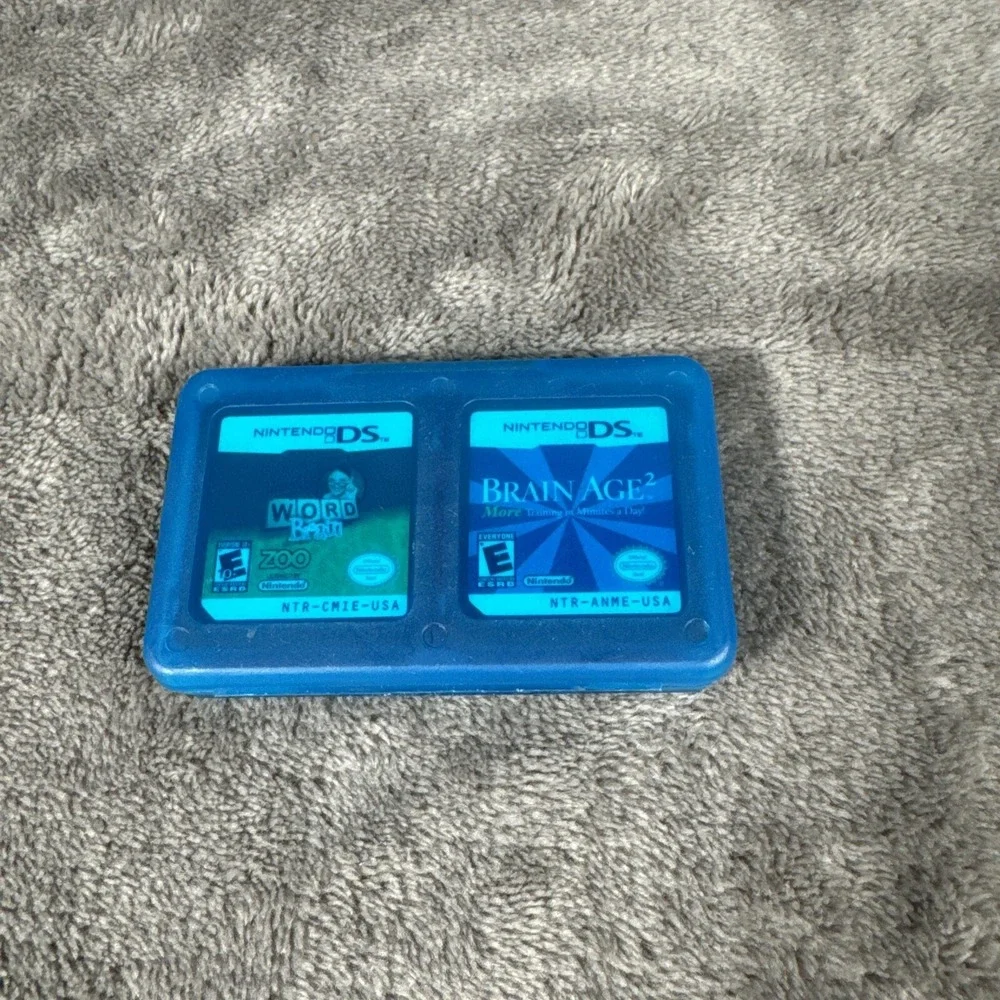 Nintendo DS Games Lot Brain Teasers 4 Cartridges Only‎